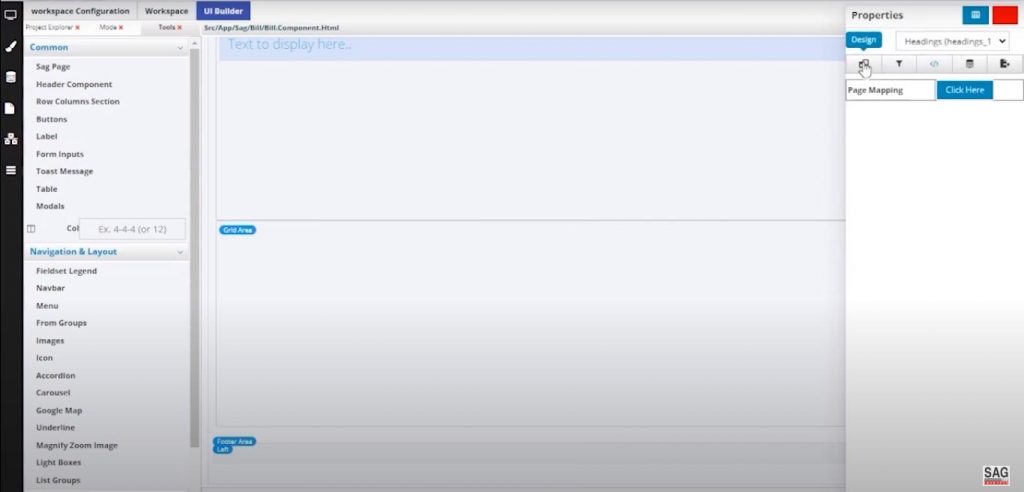SDMT Low-code Platform Interface