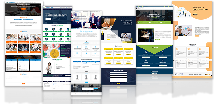 CA website templates