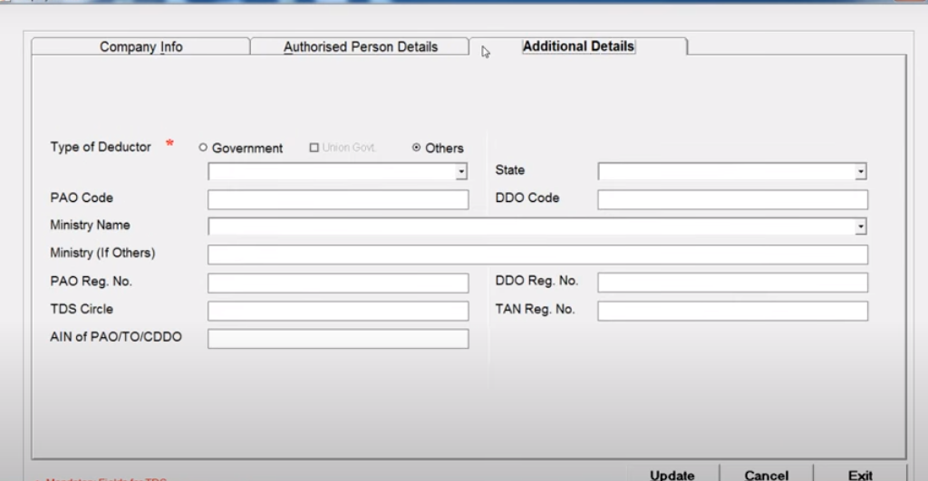 Create Company via Gen Payroll Software Step 6