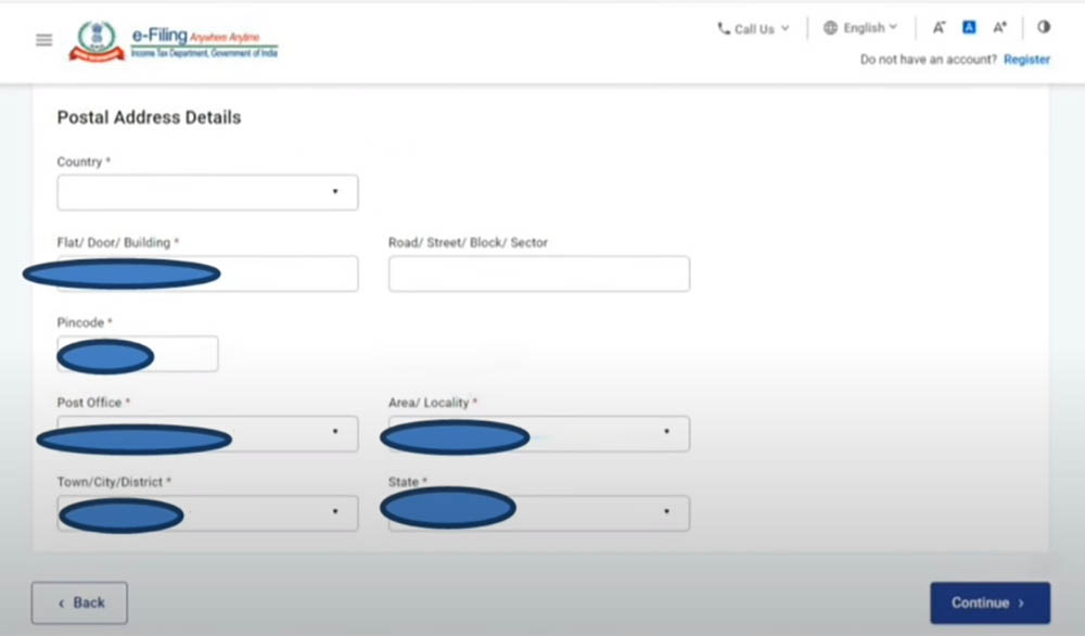 IT Form 10F Postal Address