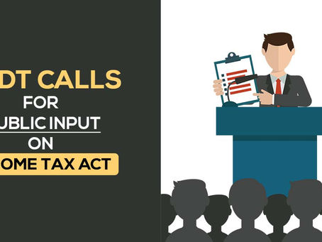 CBDT Forms Committee to Modernize Income Tax Laws and Reduce Compliance