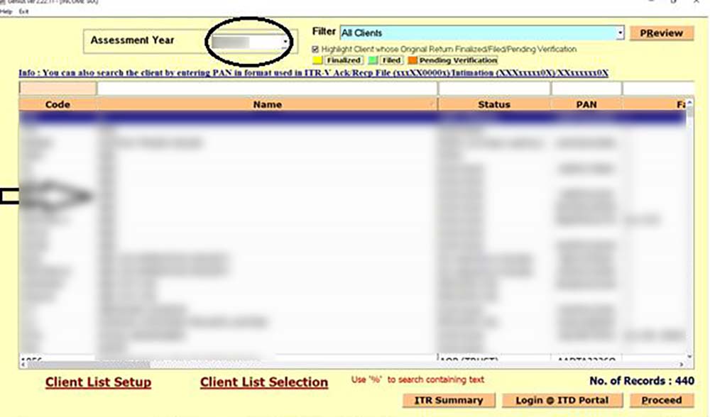 Genius Software Client Details