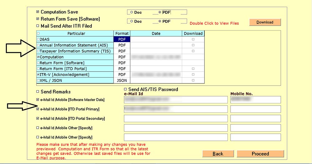 Genius Software Select Particular Mail ID