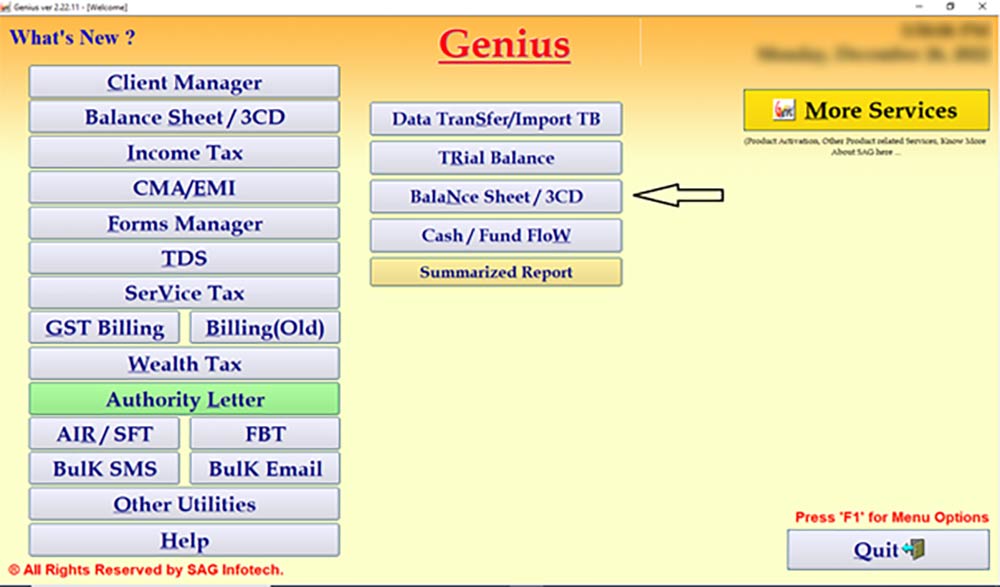 Genius Software Balance Sheet 3CD
