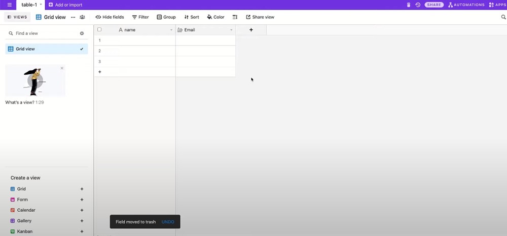 Airable Low-code Platform Interface