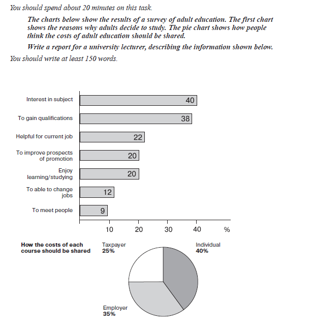 Ielts Writing Task 1 Multiple Pie Chart