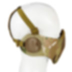 Thumbnail: Half face steel mesh protective mask War Game Equipment WBB CS Protective Mask