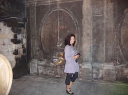 Monika Maywald auf Weinreise