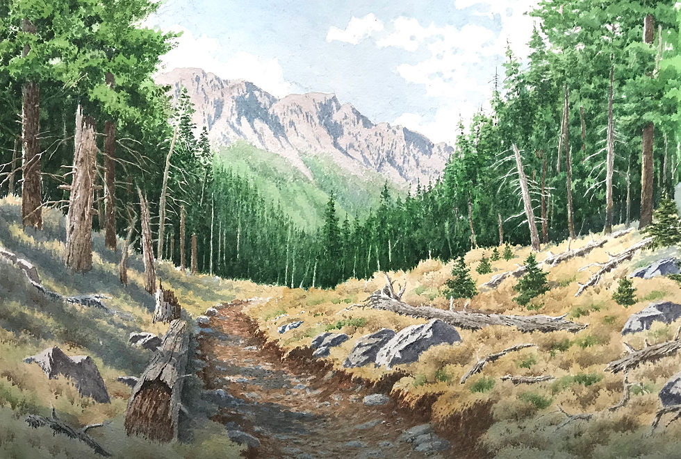 COLORADO TRAILHEAD 12 X 21