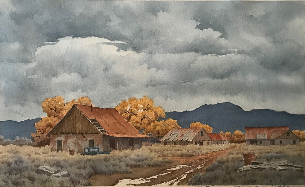 SCENT OF RAIN 13 X 21