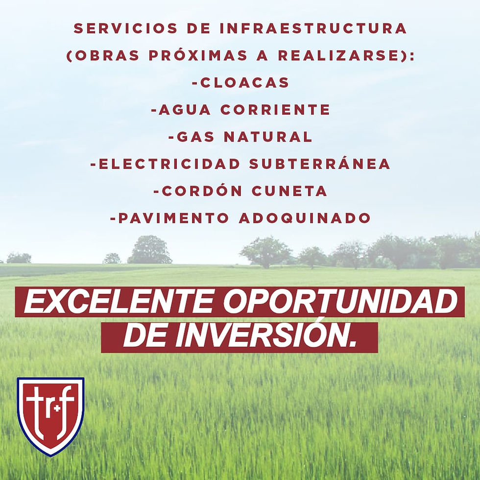 Miniatura: Lotes de 480 / 1400 Mts2 - Barrio Residencial