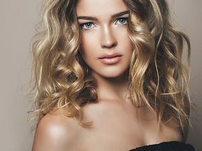 Beautiful blond hair