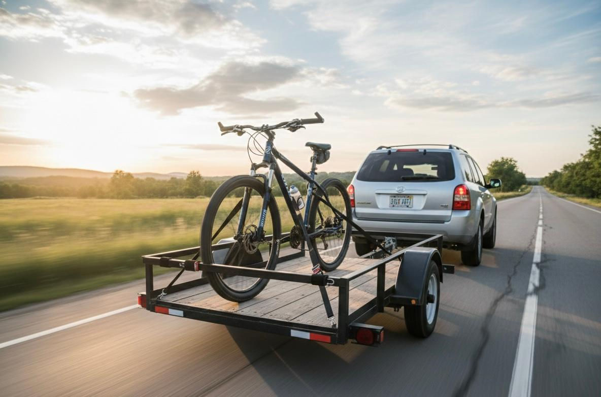 Truck and Cargo Rubber Grip Straps with Carabiners, 4 Pack