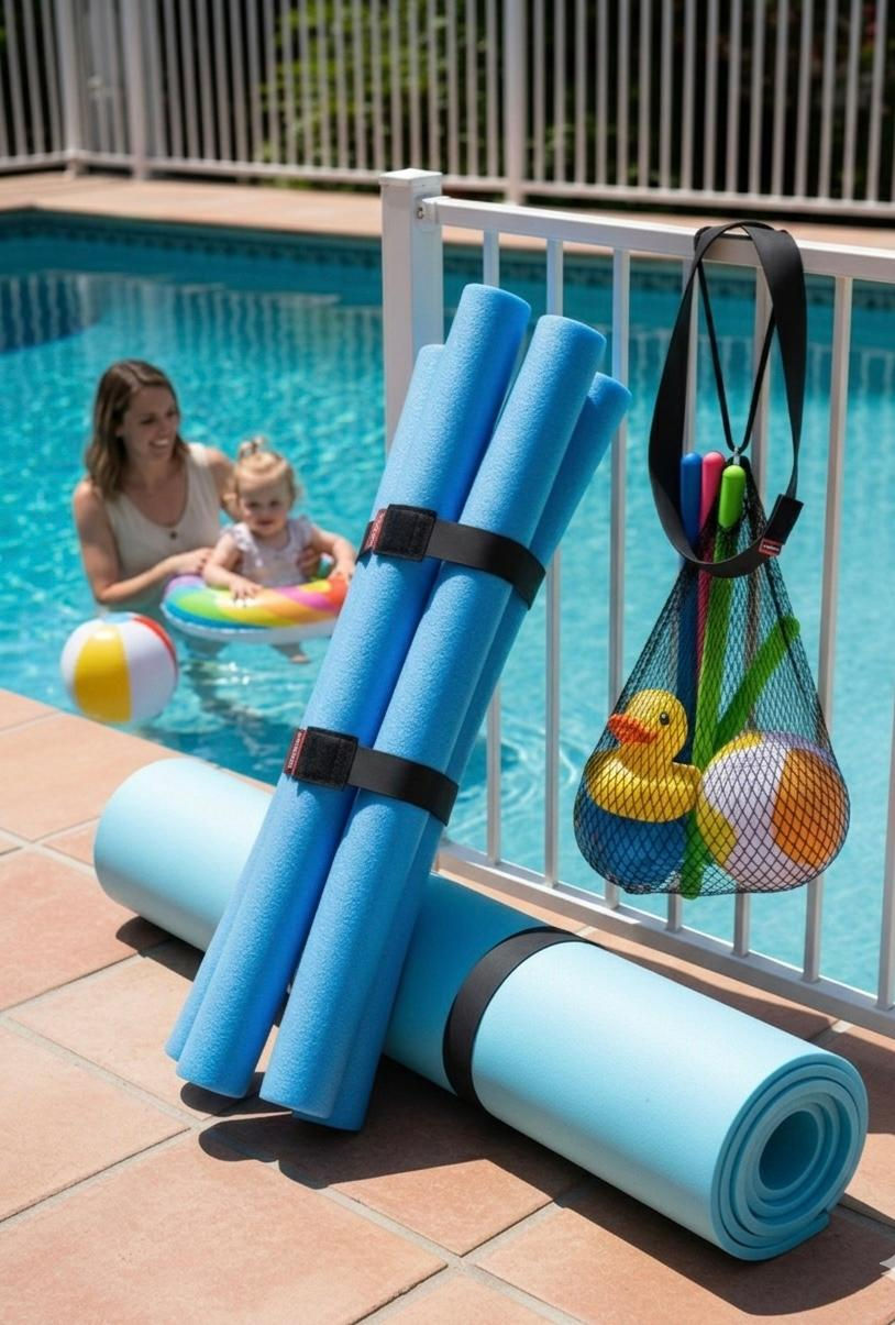 TidalTack 360°™ Pool Ladder and Accessory Heavy Duty Rubber Grip Straps