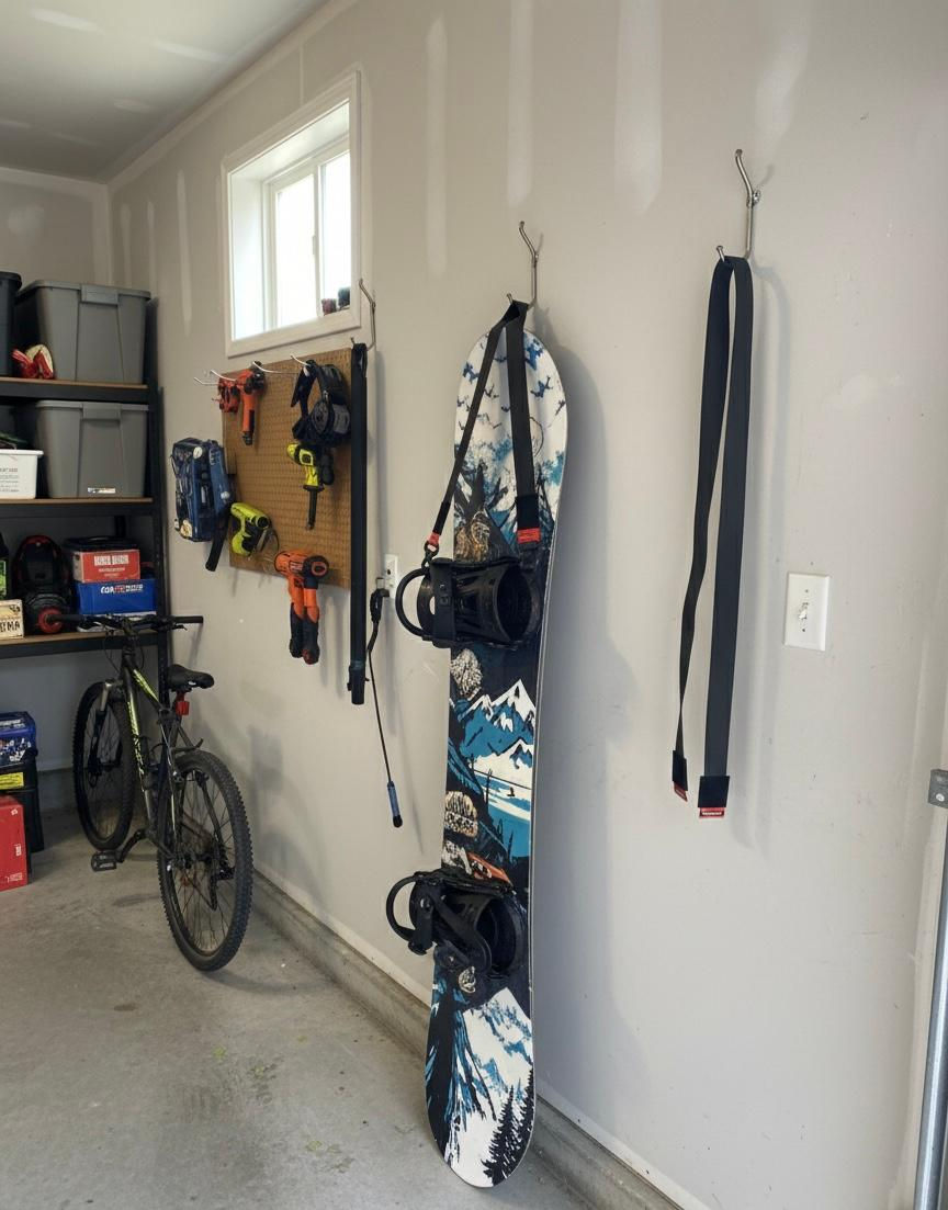 Thumbnail: Ski and Snowboard Rubber Grip Straps - Securing & Storing