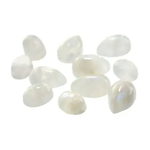 Photo of polished moonstones.