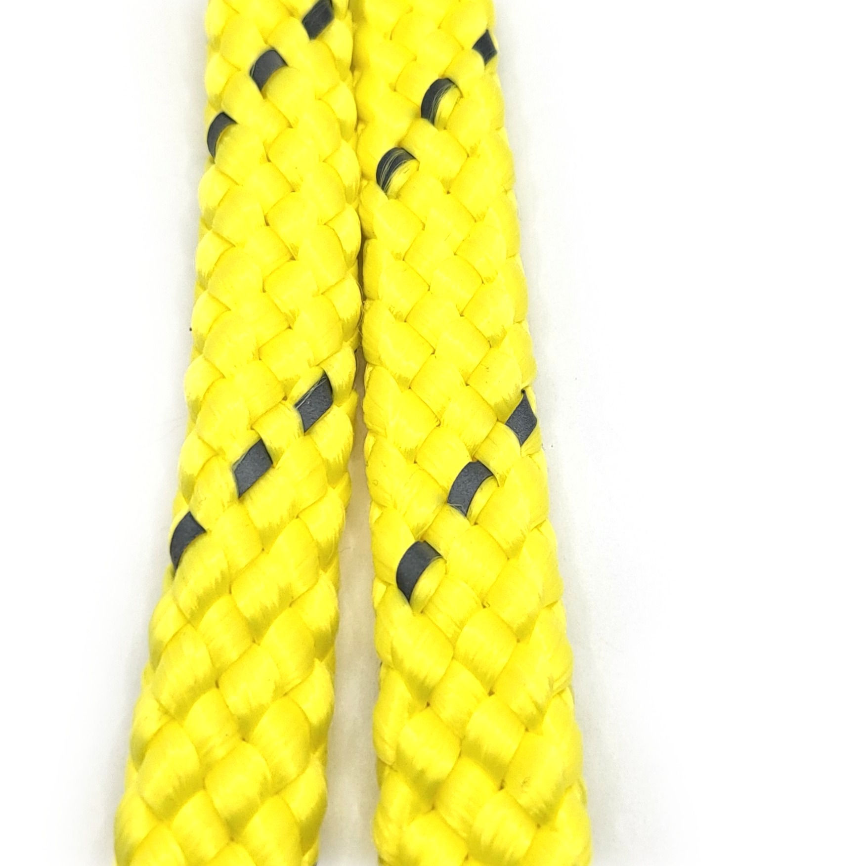 Neongelb Reflectable - Zugstopp-Halsband aus flachem 12mm PPM