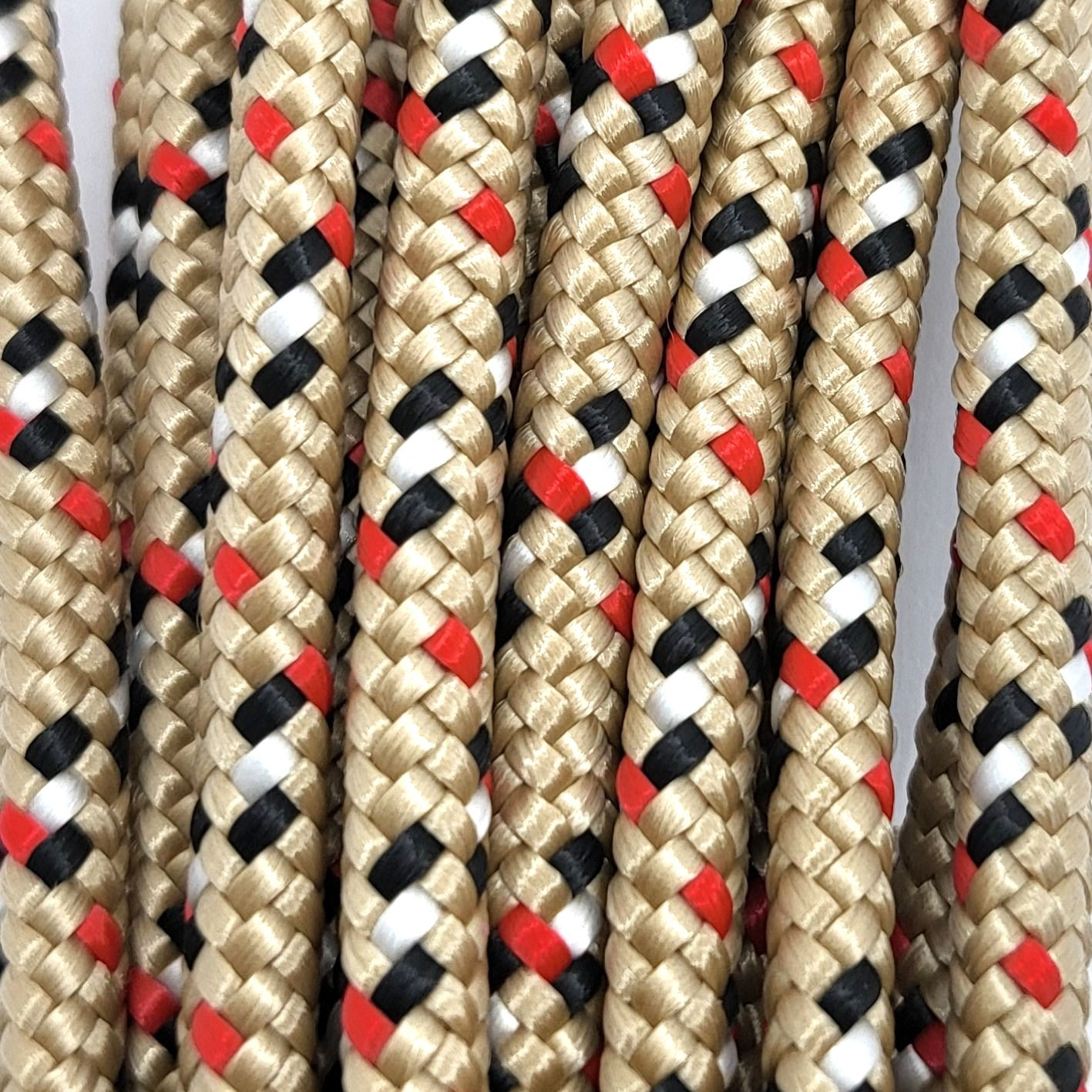 Tartan Beige - Führleine 6mm PPM-Tau