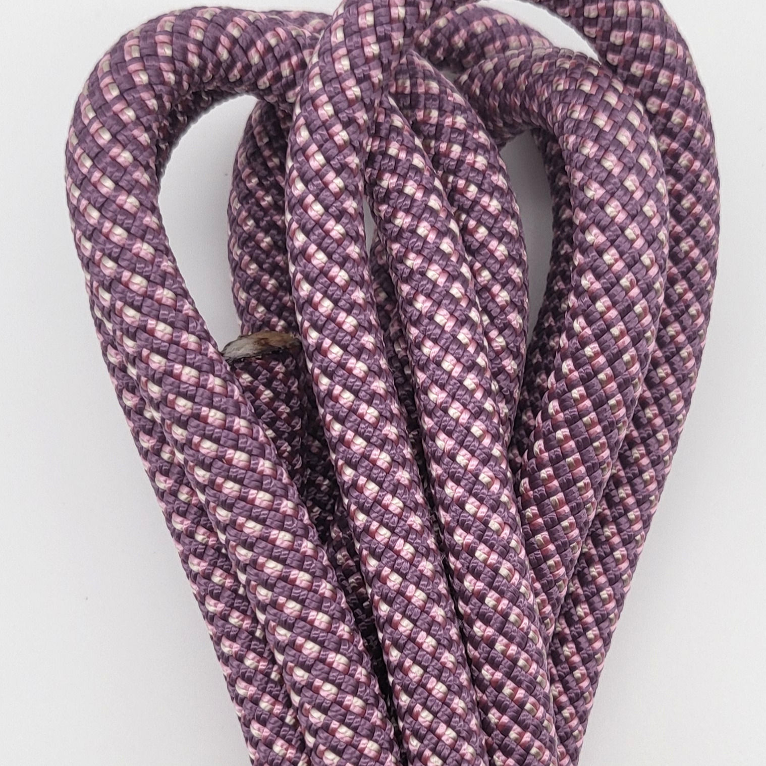 Checkered Berry - Zugstop-Halsband aus 2x10mm Premiumtau