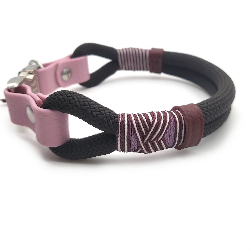 Miniaturbild: Klick-Halsband "Kena" aus 2x10mm-Premiumtau