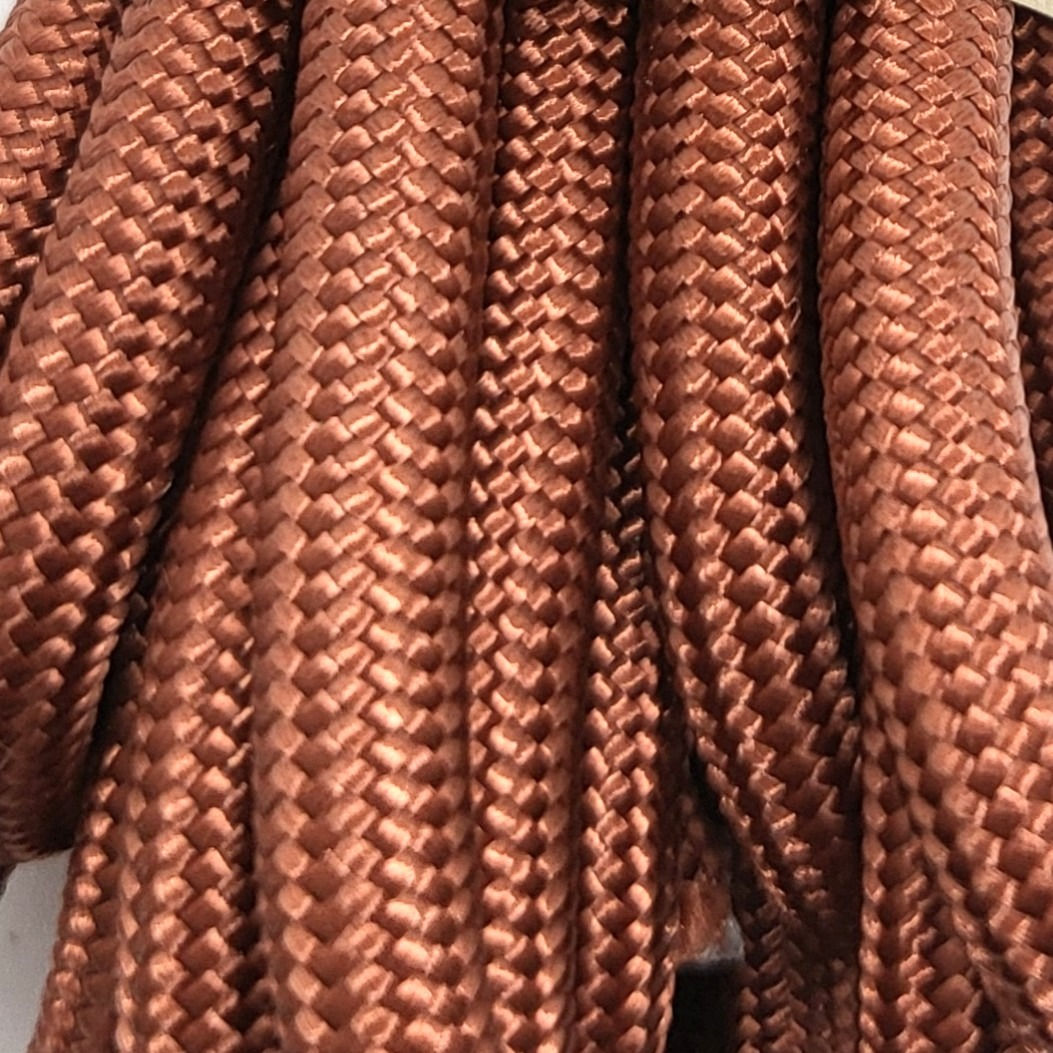 Bronze - Zugstopp-Halsband aus 2x6mm PPM