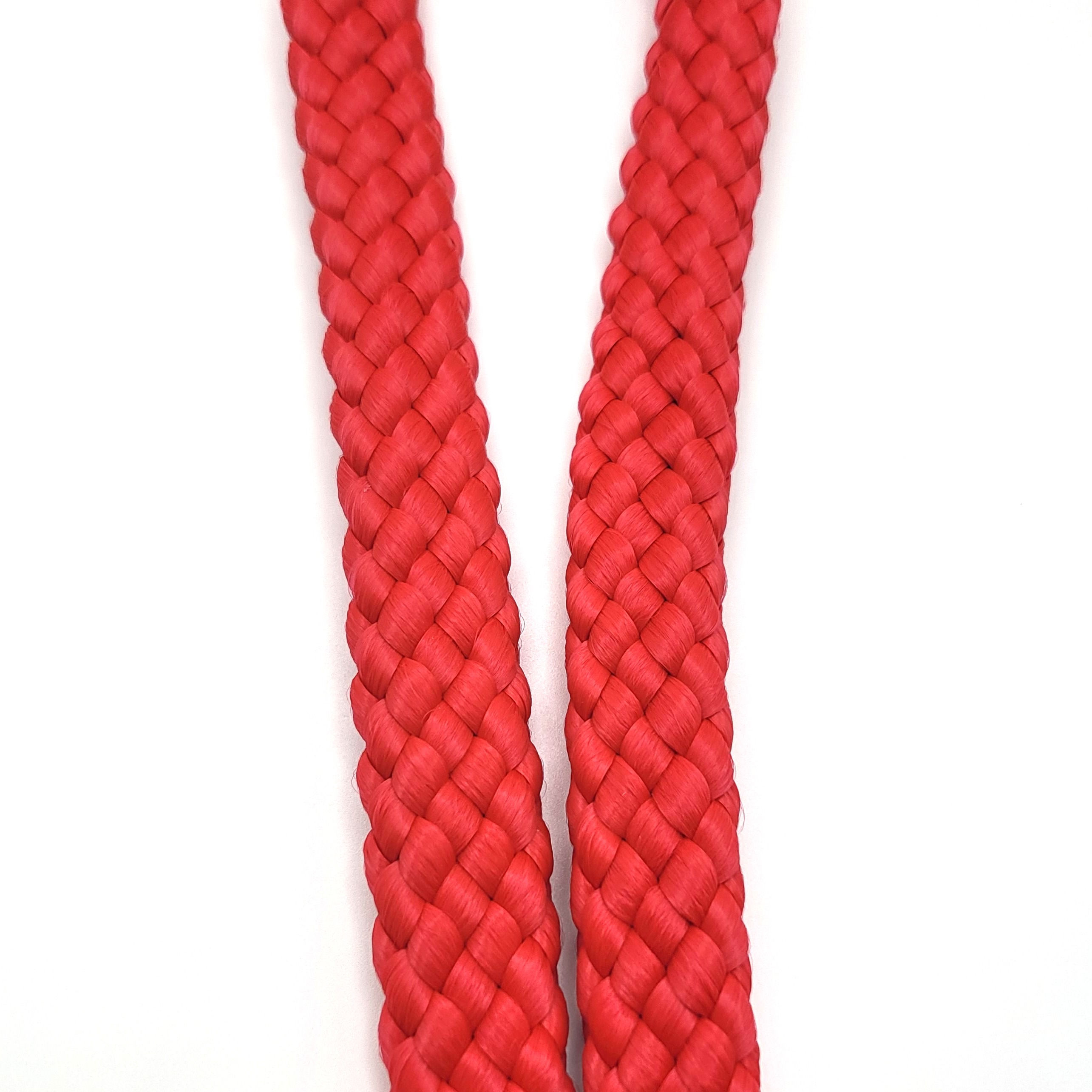 Rot - Führleine/Schleppleine aus flachem 8mm PPM-Tau