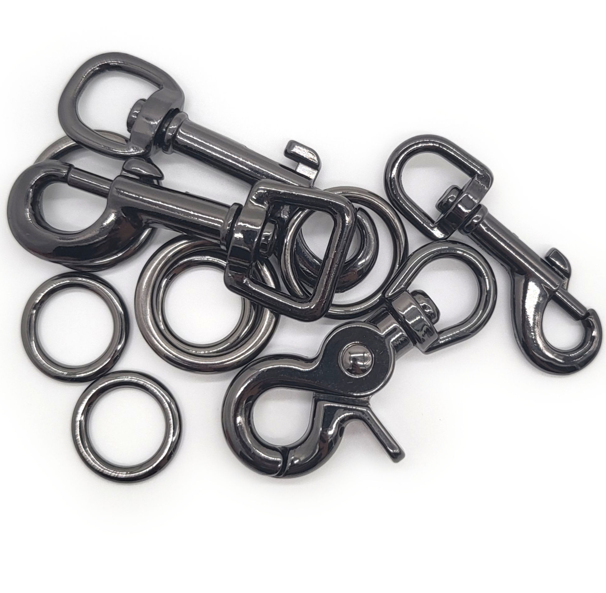 Upgrade - Metallteile Führleine Gun Metal