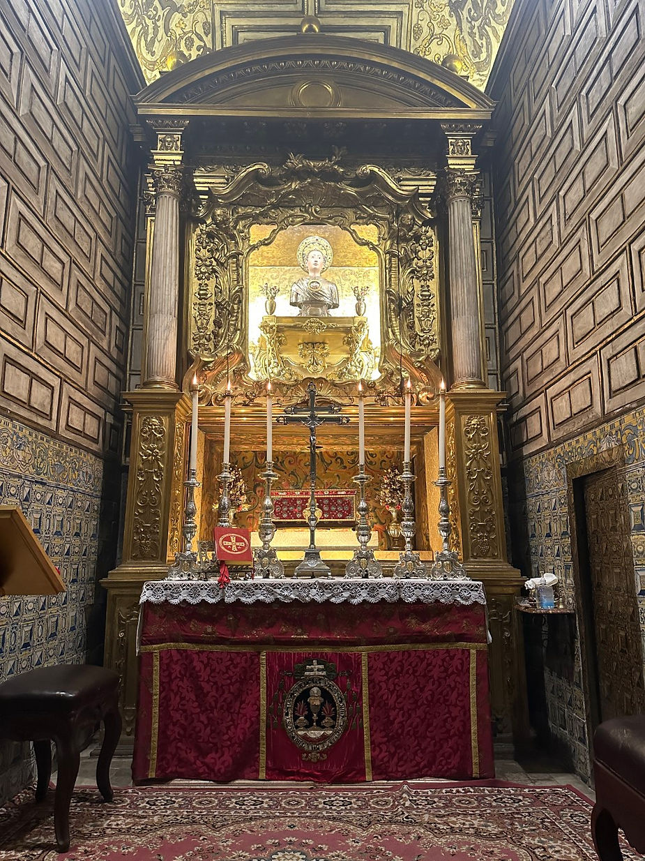 Capilla de san Mauro en el Real Colegio Seminario de Corpus Christi
