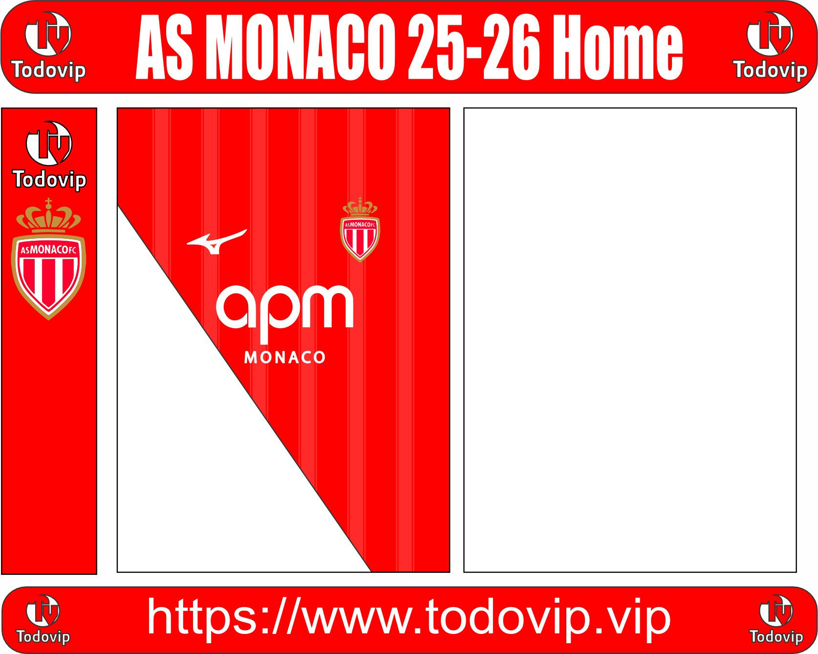 AS MONACO 25-26 Home