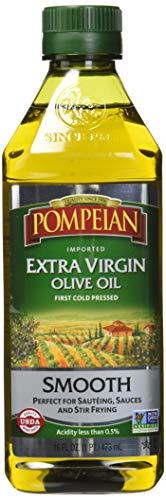 Pompeian Smooth Extra Virgin Olive Oil, 16 Ounce