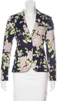 Rag & Bone Notched Floral Print Blazer w/ Tags