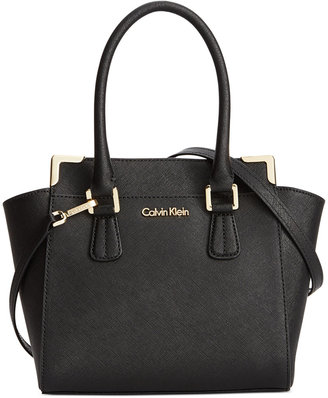 Calvin Klein On My Corner Saffiano Crossbody