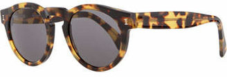 Illesteva Leonard Round Sunglasses, Tortoise