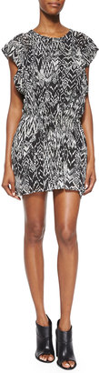 IRO Cantela Ikat-Print Dress