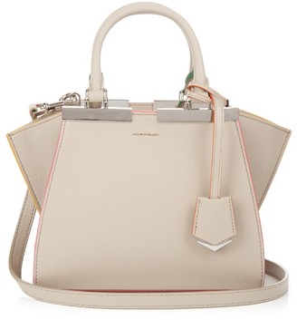 FENDI 3Jours mini contrast-trim leather cross-body bag