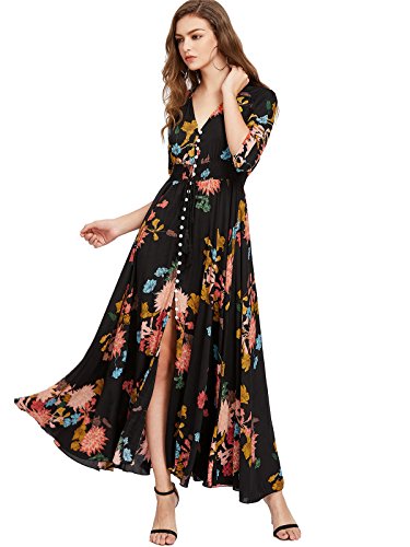 Milumia Button-Up Split Dress