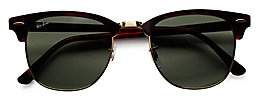 Ray-Ban Men's Classic Clubmaster Sunglasses