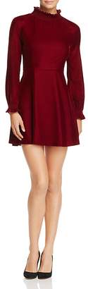 Maje Ruffled Velvet Dress - 100% Exclusive