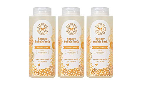 The Honest Company Bubble Bath, Sweet Orange Vanilla, 12 Ounce (3 Bottles)