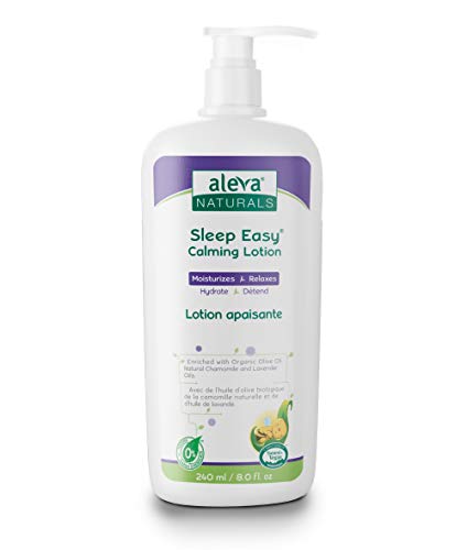 Sleep Easy Calming Lotion | For Babies and Toddlers | Relaxing Bedtime Lotion | Lavender and Chamomile Oils | Perfect for Baby Massage | Made with Natural and Organic Ingredients | (8 fl.oz / 240ml)