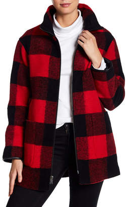 PENDLETON Sonoma Buffalo Plaid Wool Blend Jacket