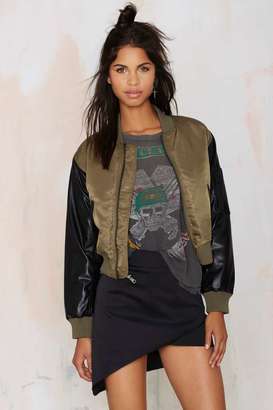 Nasty Gal Ray Bomber Jacket