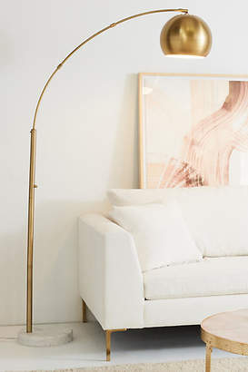Anthropologie Actoria Arc Floor Lamp
