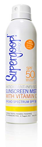 Supergoop! Antioxidant-Infused Sunscreen Mist with Vitamin C SPF 50, 6 fl. Oz.