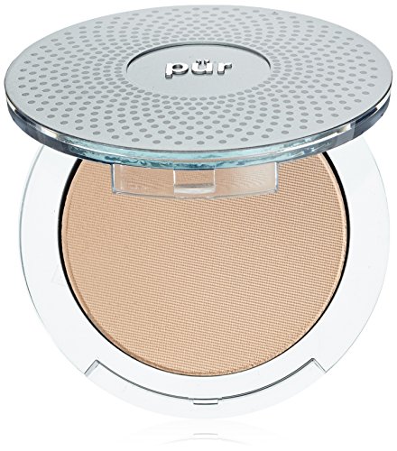 PÜR 4-in-1 Pressed Mineral Makeup Foundation with Skincare Ingredients in Light, 0.28 Ounce