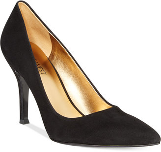 Nine West Flax Suede Pointed Toe Pumps