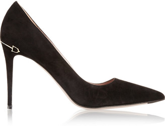 Gucci Horsebit-Detailed Suede Pumps