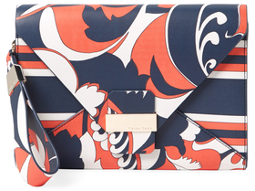 Paradise Medium Printed Clutch