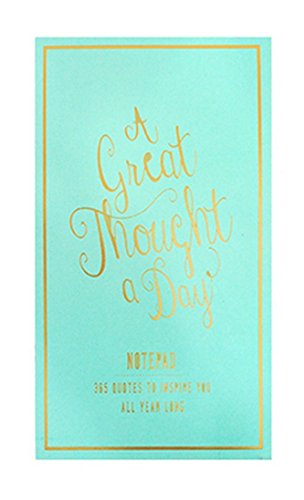Thought A Day Notepad, Sea foam