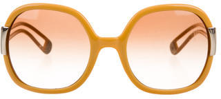 Tory Burch Oversize Tinted Sunglasses